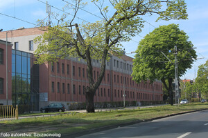 Budynek przedstawiający siedzibę OT w Szczecinie